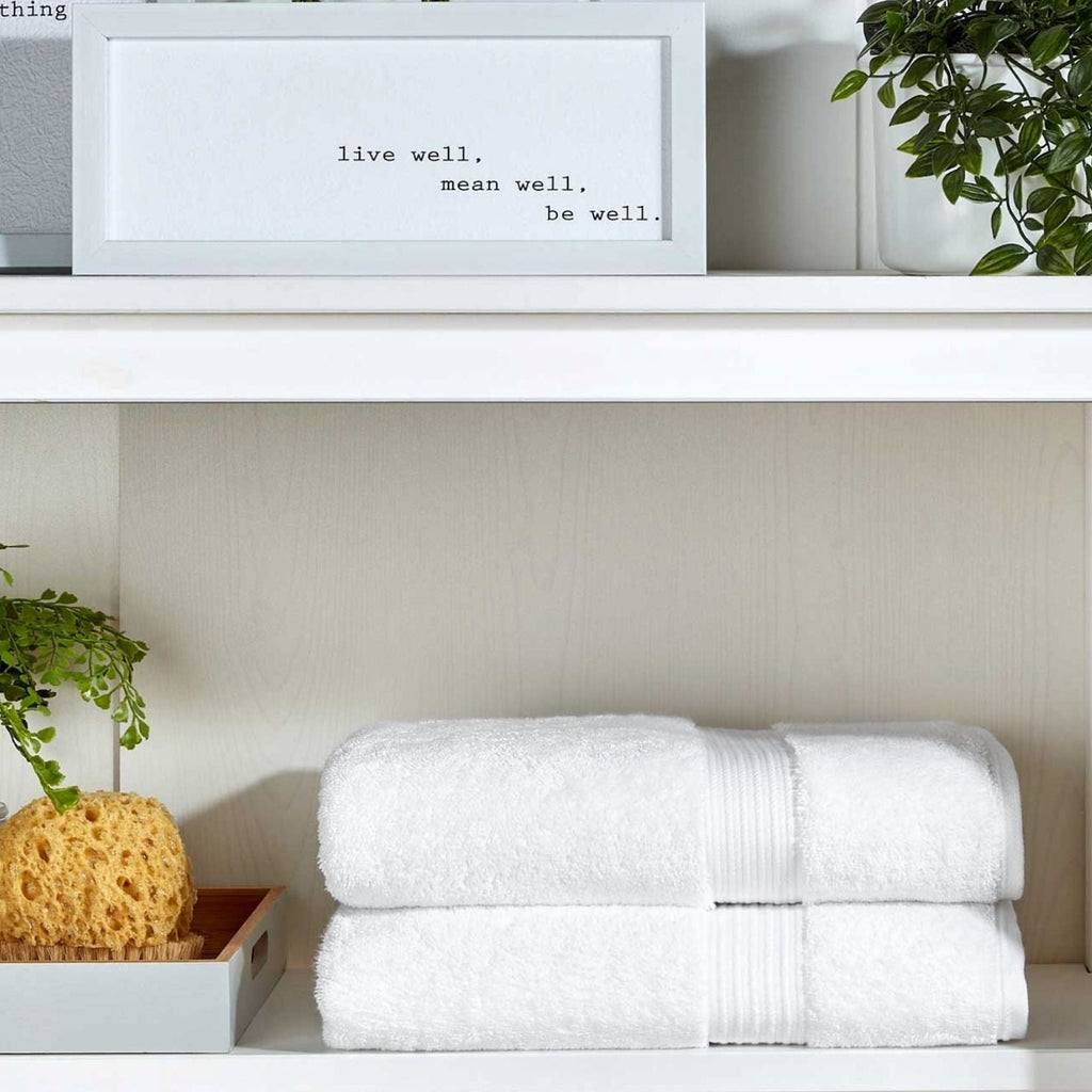 Supreme Towel Collection in White