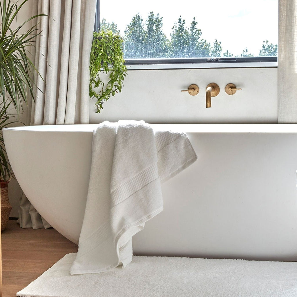Supreme Towel Collection in White
