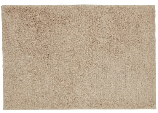 Christy "Deep Pile Rubber Back Tufted Bath Rug" Driftwood