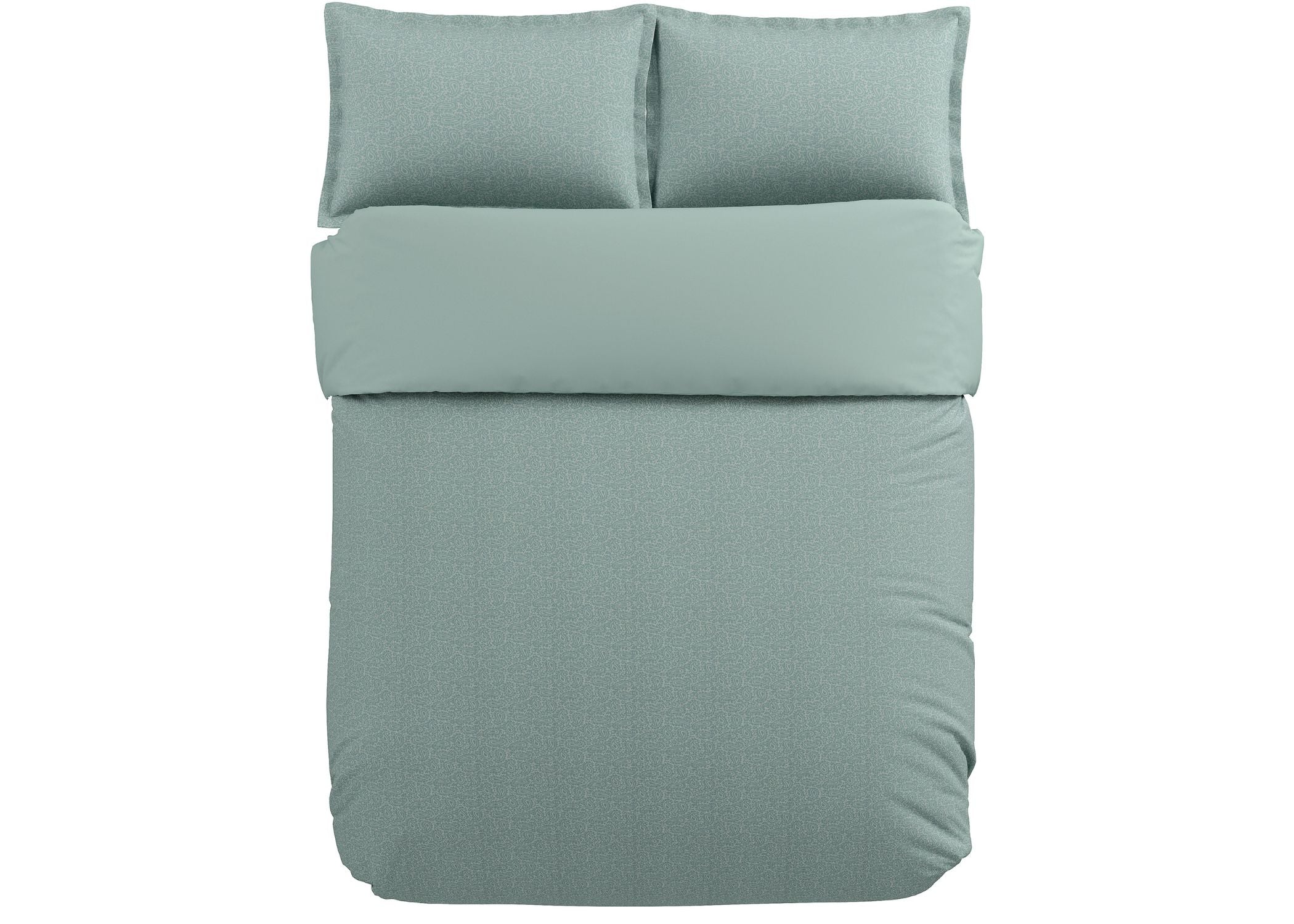 Bedeck of Belfast "Emmy" Duvet Cover and Oxford Pillowcase in Duck Egg