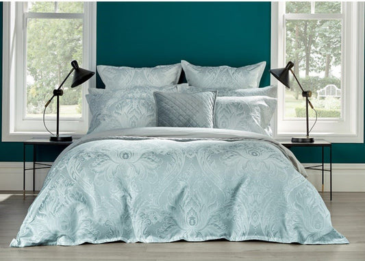Christy "Fairfield" Bedspread Sets in Duck Egg Colour