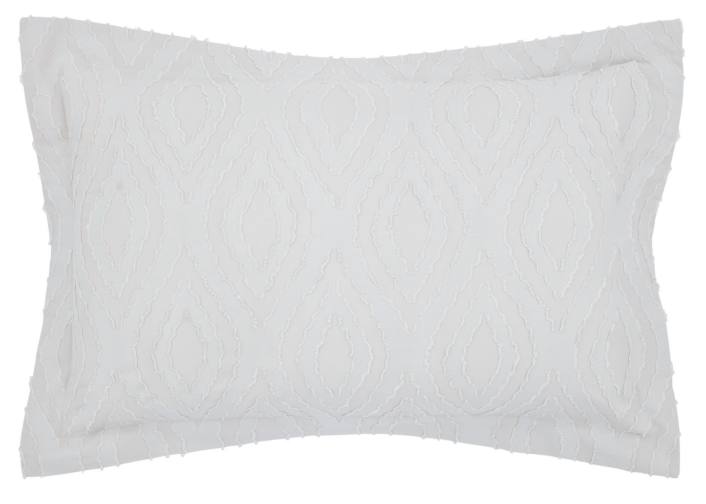 Bedeck of Belfast "Gia" Duvet Cover and Oxford Pillowcase in Silver