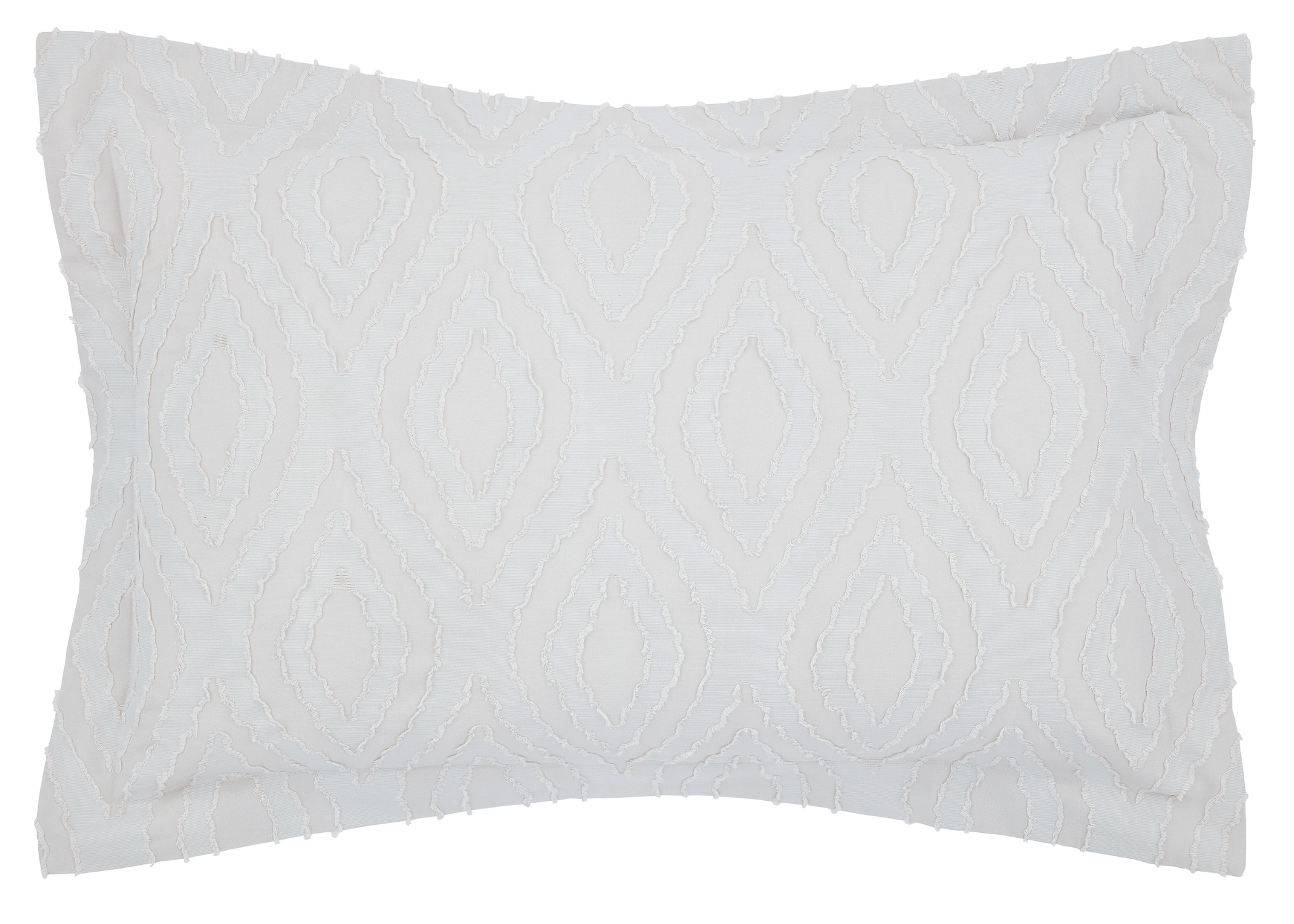 Bedeck of Belfast "Gia" Duvet Cover and Oxford Pillowcase in Silver