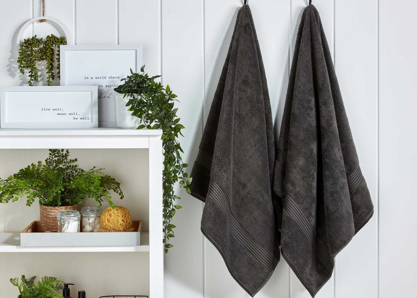 Christy "Supreme" Bath Towels & Mat Collection in Graphite