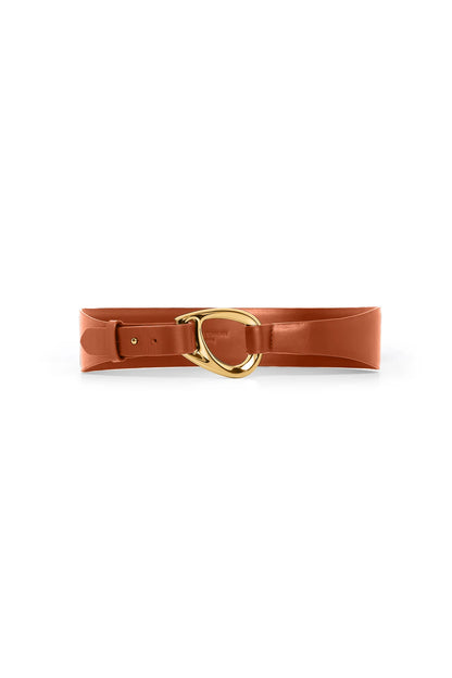 Jasper Conran "Bee" Leather Belt in Tan