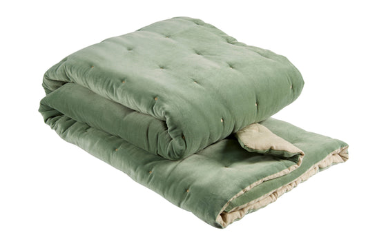Christy "Jaipur" Throw in Jade Colour