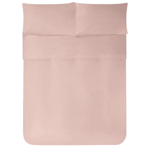 300 TC Organic Cotton Duvet Cover in Pale Pink