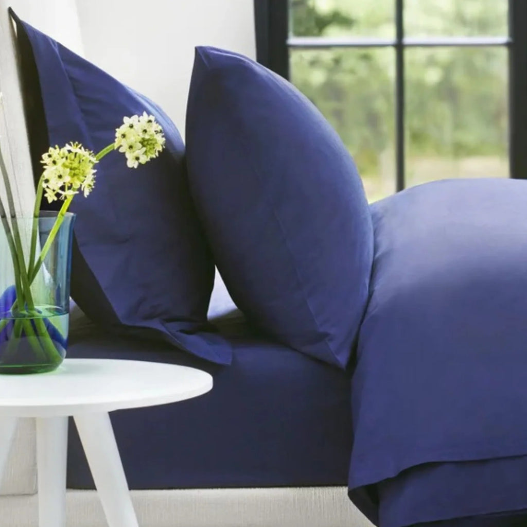 Jasper Conran "300 Thread Count Organic" Duvet Cover in Royal Blue