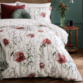 Laura Ashley "Pallington Bloom" Duvet Cover Set in Ruby
