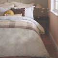 Cornish Stripe Duvet Cover Set in Natural
