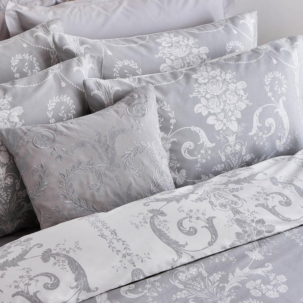Josette Duvet Cover Set in Steel