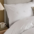 Keeleigh Posy Duvet Cover Set in White