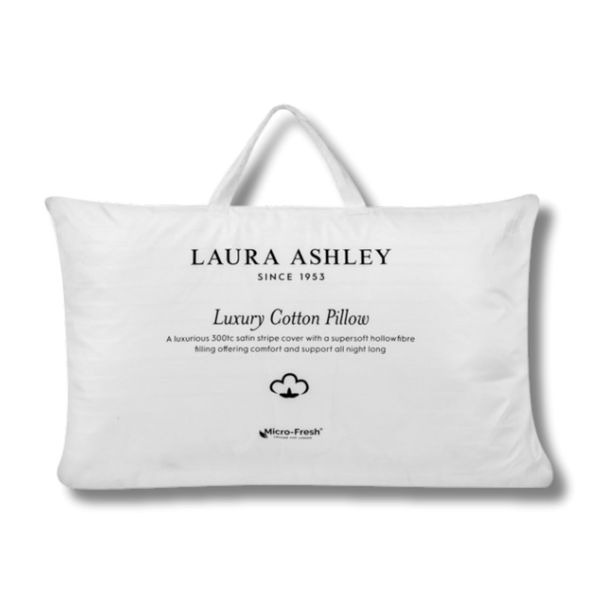 Luxury Front Sleeper Soft Pillow in White