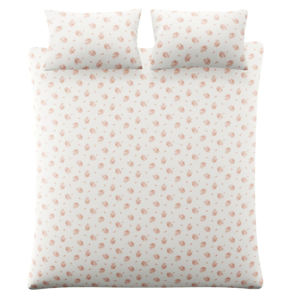 Pensham Stripe Duvet Cover Set in Sage Pink