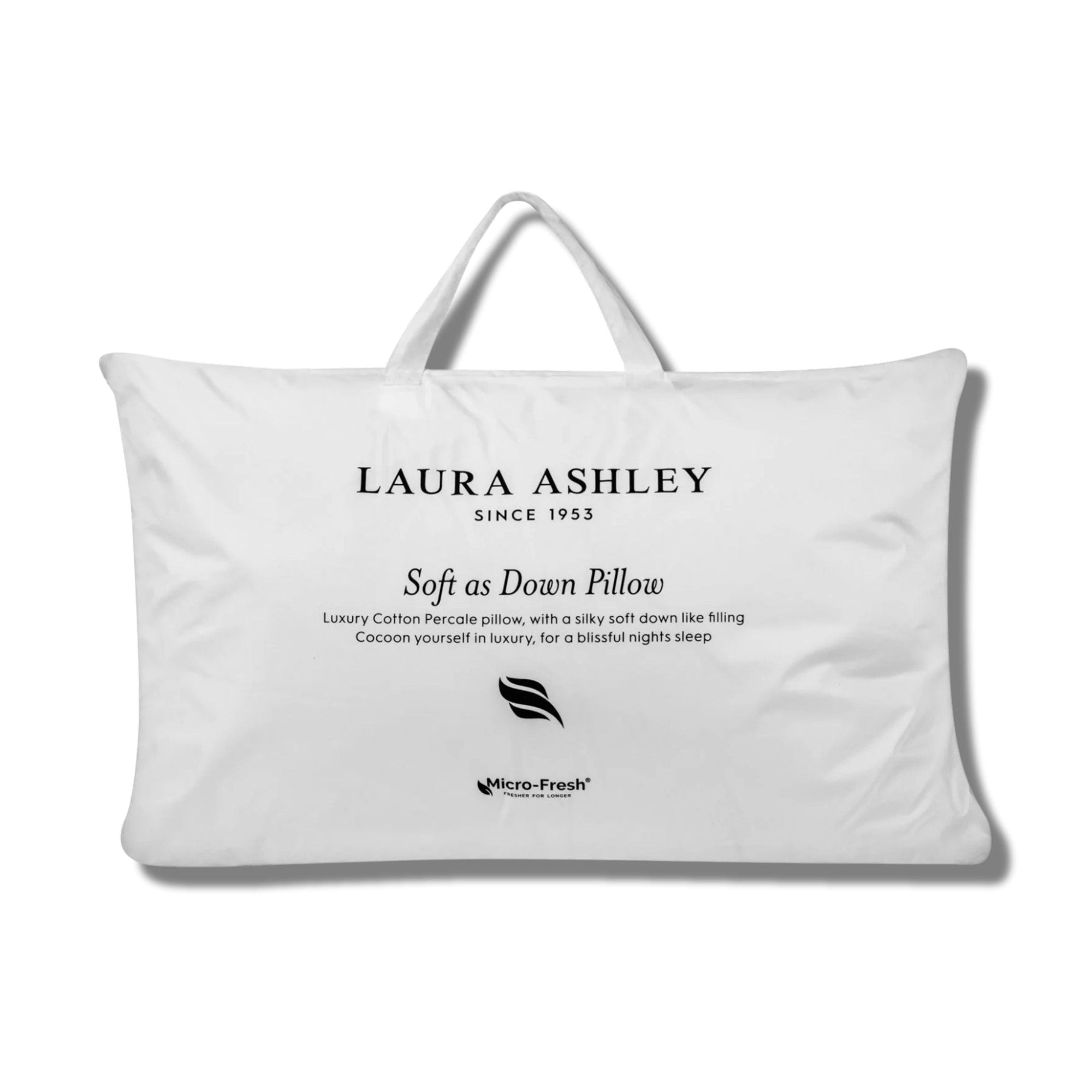 Soft as Down Medium Support Pillow in White