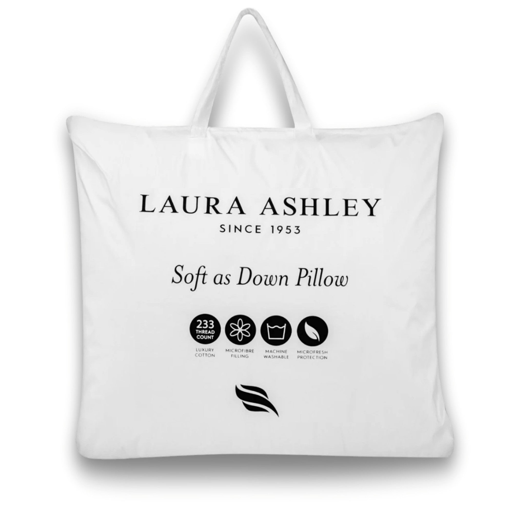 Soft as Down Medium Support Pillow in White