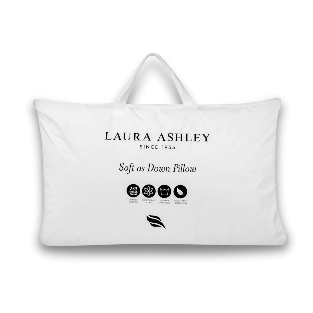 Soft as Down Firm Support Pillow in White