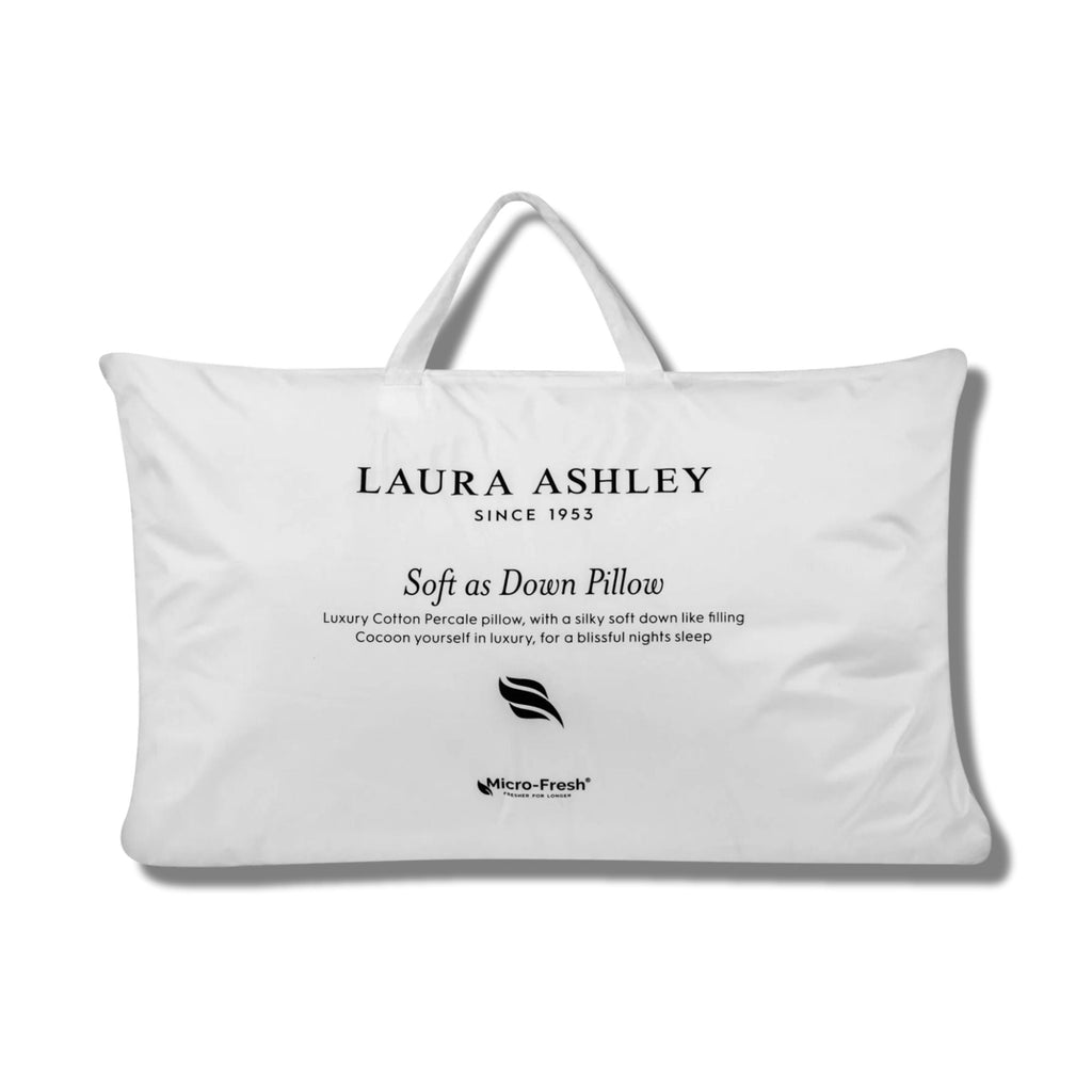 Soft as Down Firm Support Pillow in White