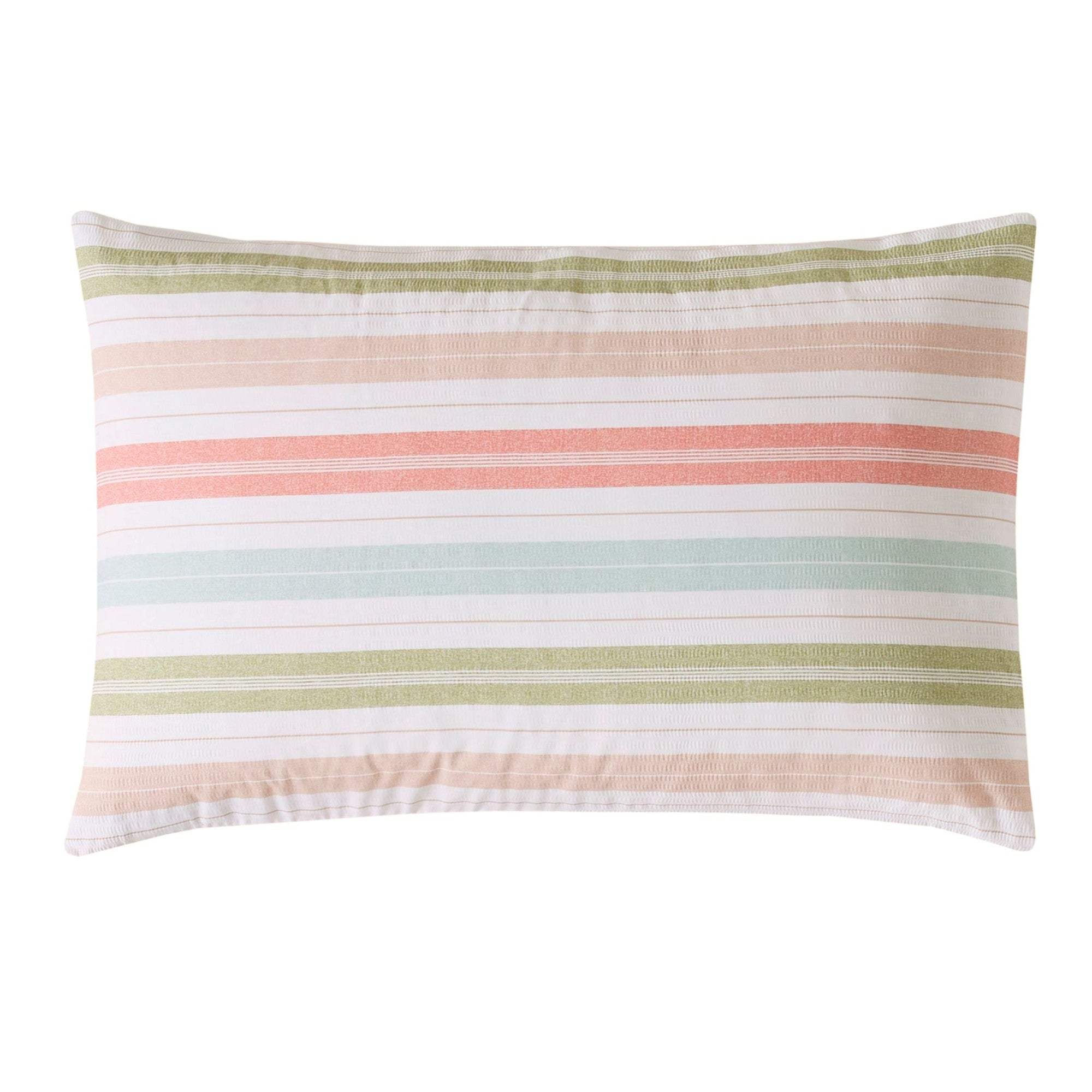 Sophie Stripe Duvet Cover Set in Pink