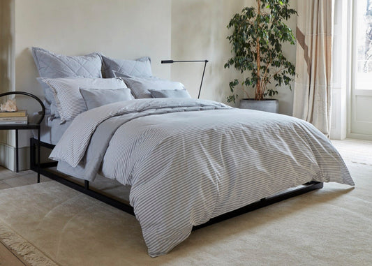 Christy "Lerwick Duvet Cover Sets in Silver
