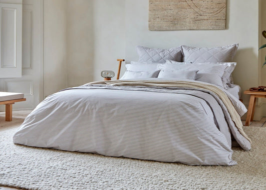 Christy "Lerwick Duvet Cover Sets in Stone