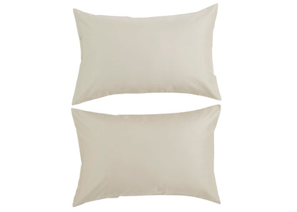 Christy "400 TC Sateen" Plain Dyed Sheets in Linen