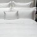 Katrin 300 Thread Count Fitted Sheet in White