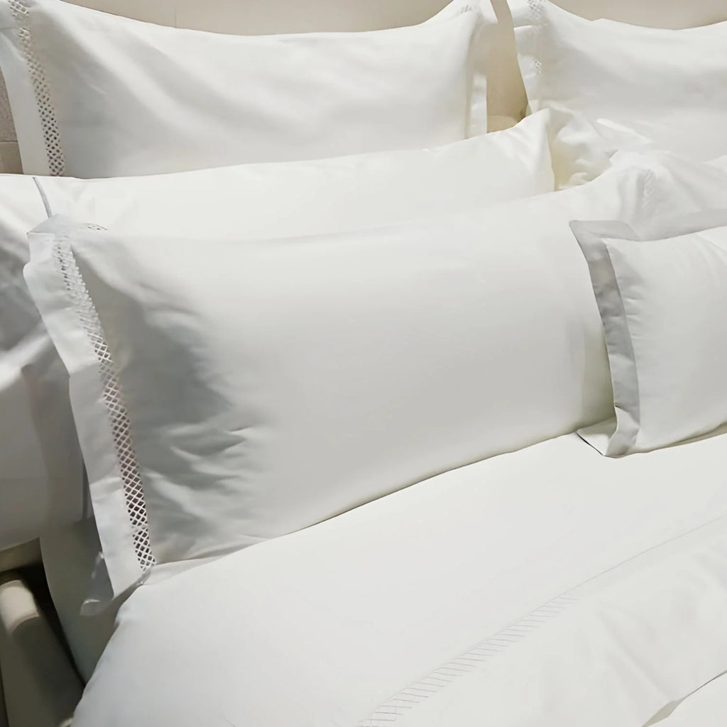 Katrin 300 Thread Count Fitted Sheet in White