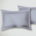 Luxury Everyday 300 TC Cotton Sateen Fitted Sheet in Silver