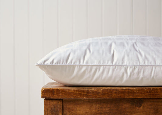 Christy "Danish Hungarian Goose Down" Surround Filled Pillow Medium to Firm -50x75cm