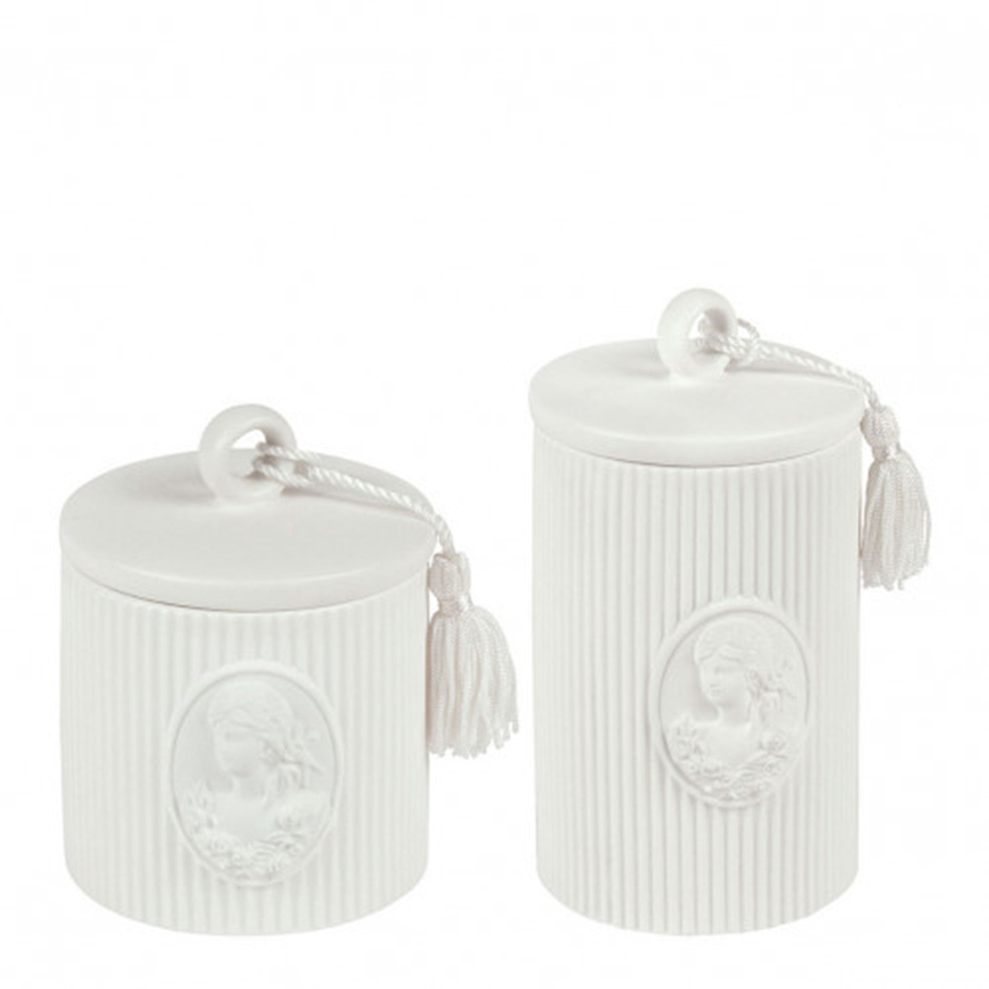 Marquise Ceramic Bathroom Accessories in White