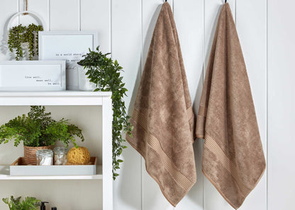 Christy "Supreme" Bath Towels & Mat Collection in Mocha