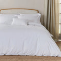 Murmur Bea Embroidery Duvet Cover Sets in White