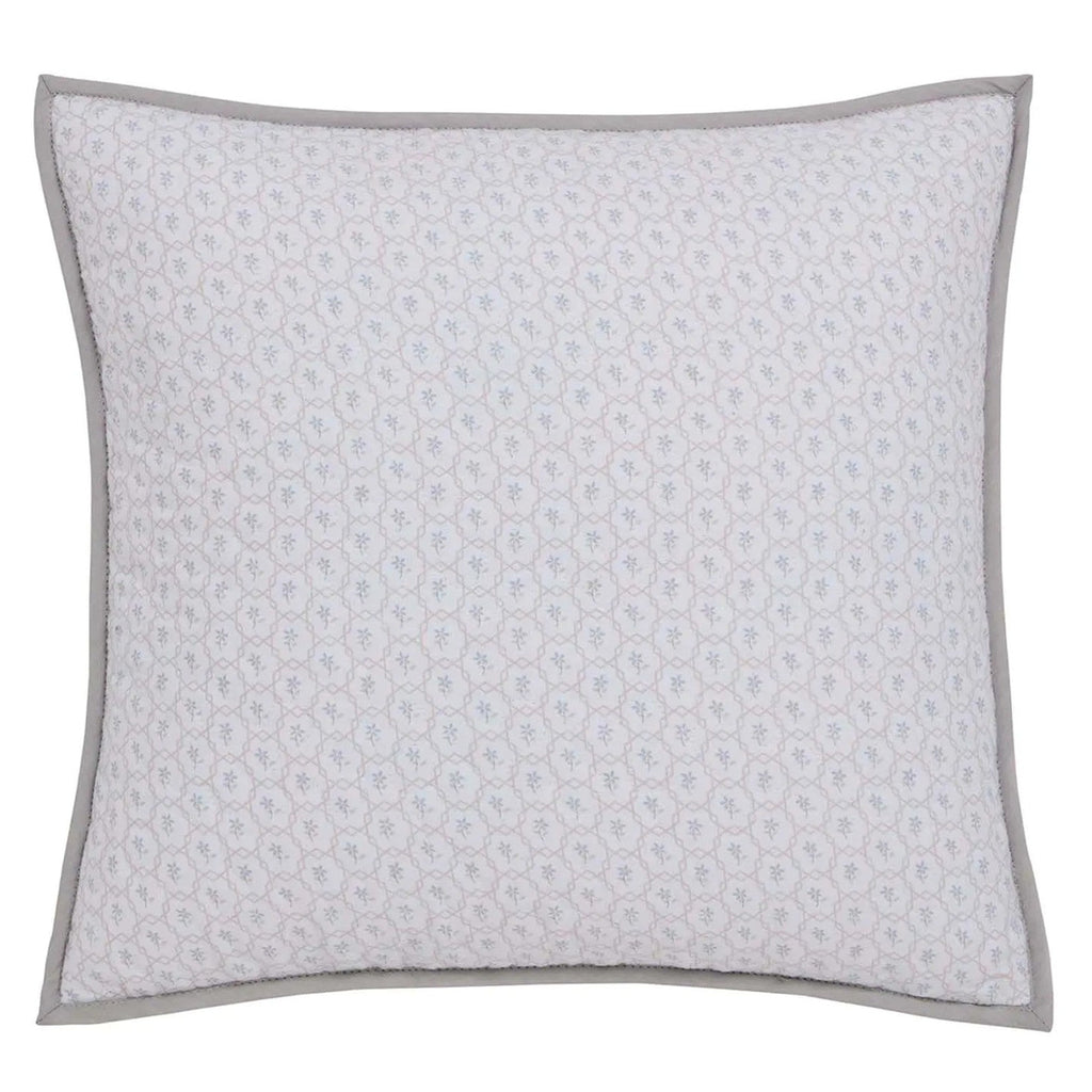 Murmur Florin Decorative Filled Cushion in Linen