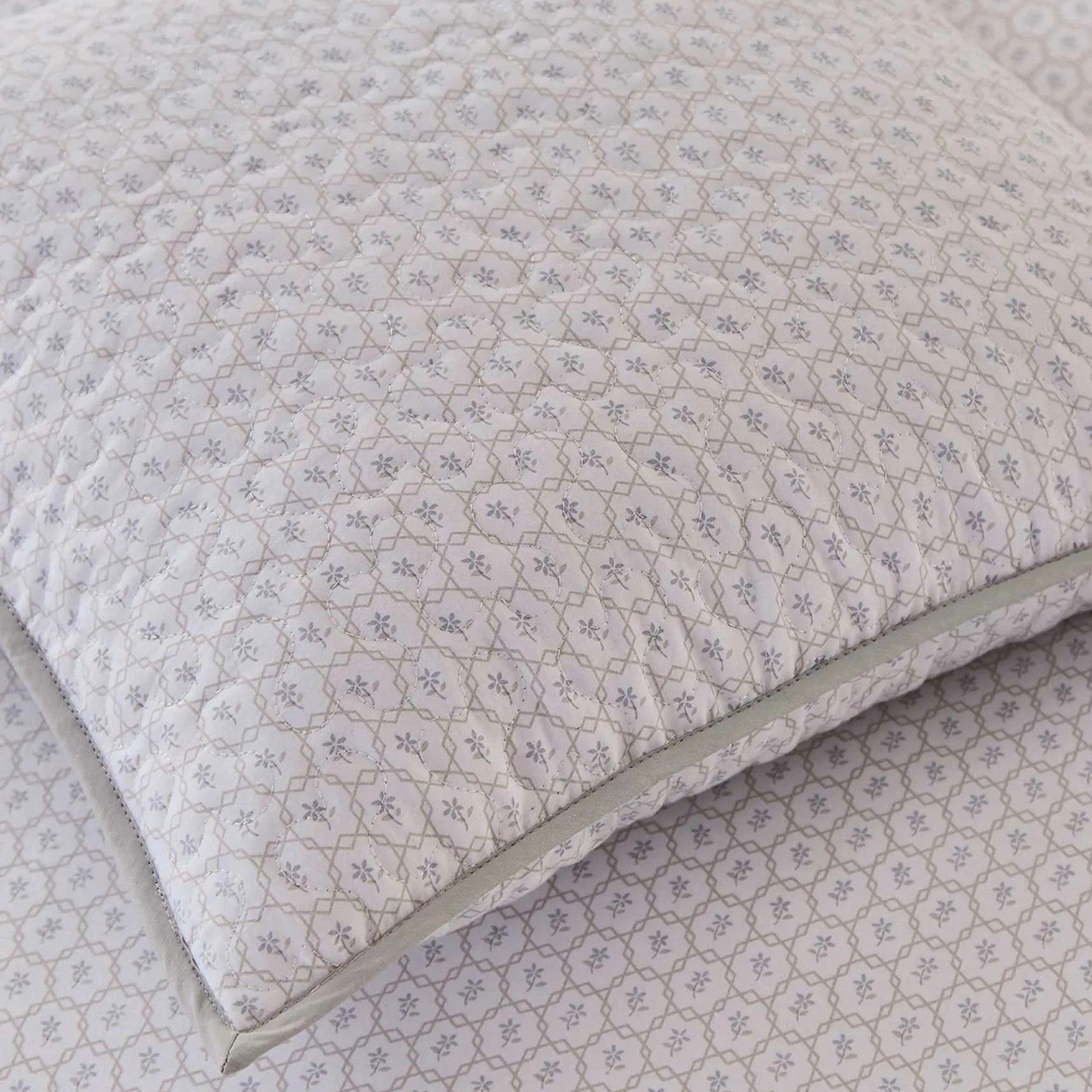 Murmur Florin Decorative Filled Cushion in Linen