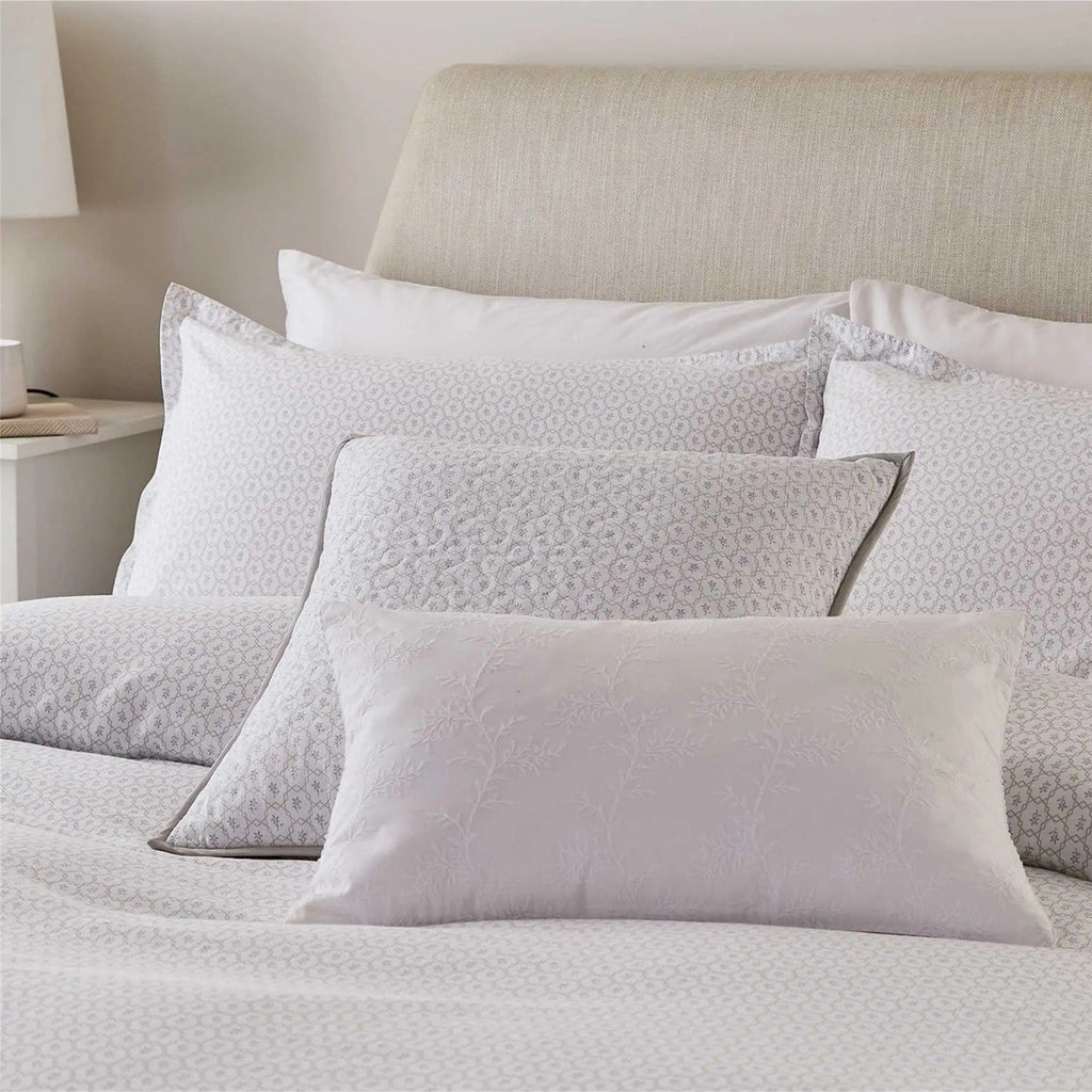 Murmur Florin Duvet Cover Set in Linen