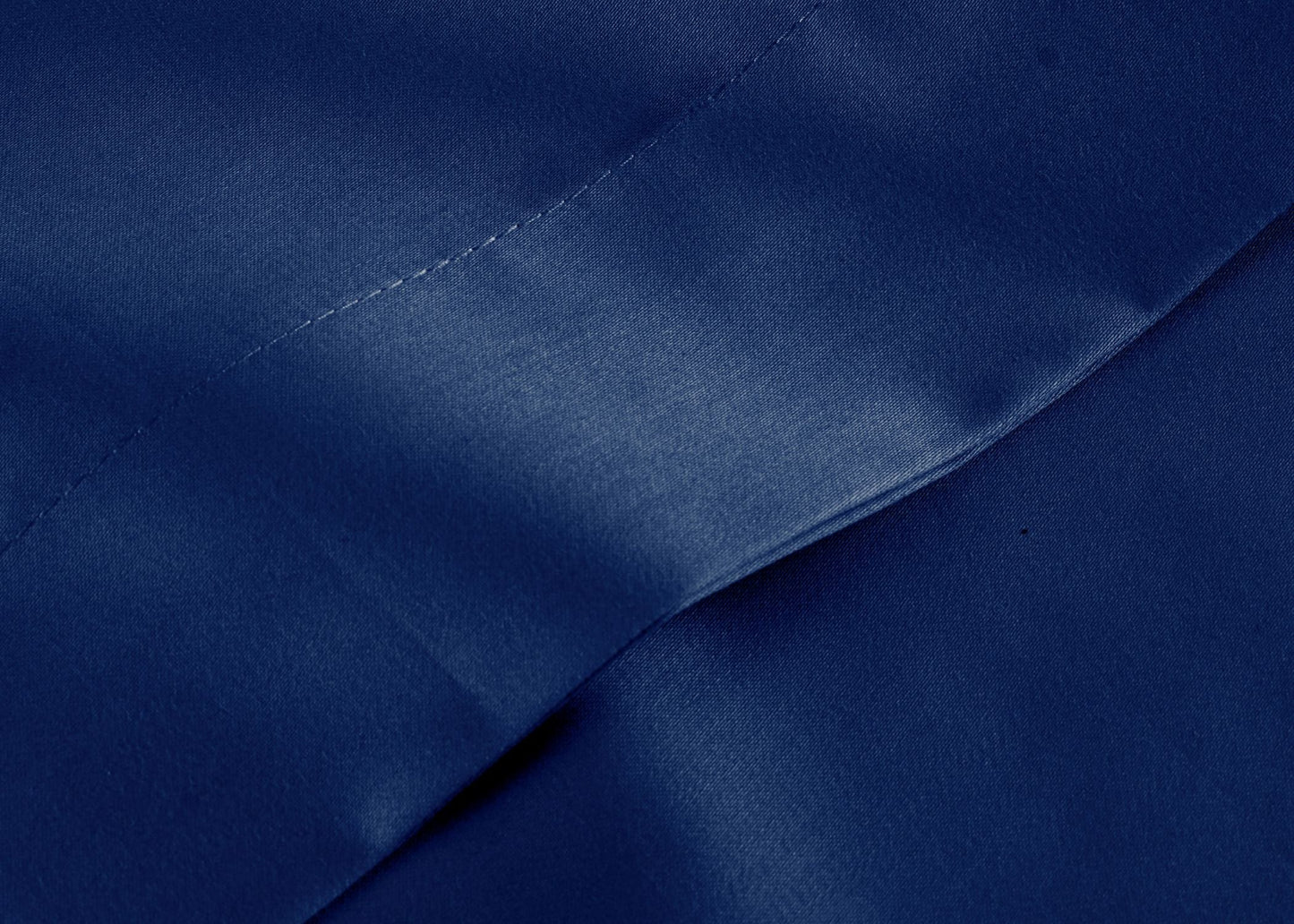 Christy "400 TC Sateen" Plain Dyed Sheets in Colour Navy