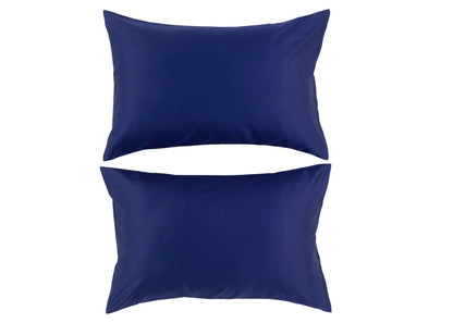 Christy "400 TC Sateen" Plain Dyed Sheets in Colour Navy