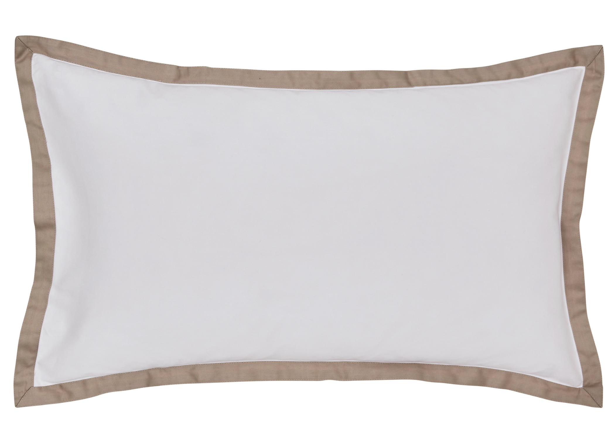 Bedeck of Belfast "Olenna" Duvet Cover Set in Truffle/Chalk