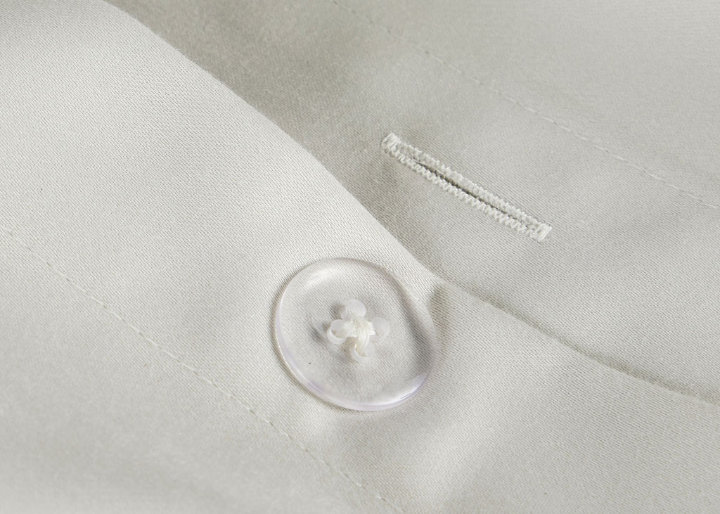 500TC Hygro Cotton Sateen Bed Linen with Parchment boarder Stitch
