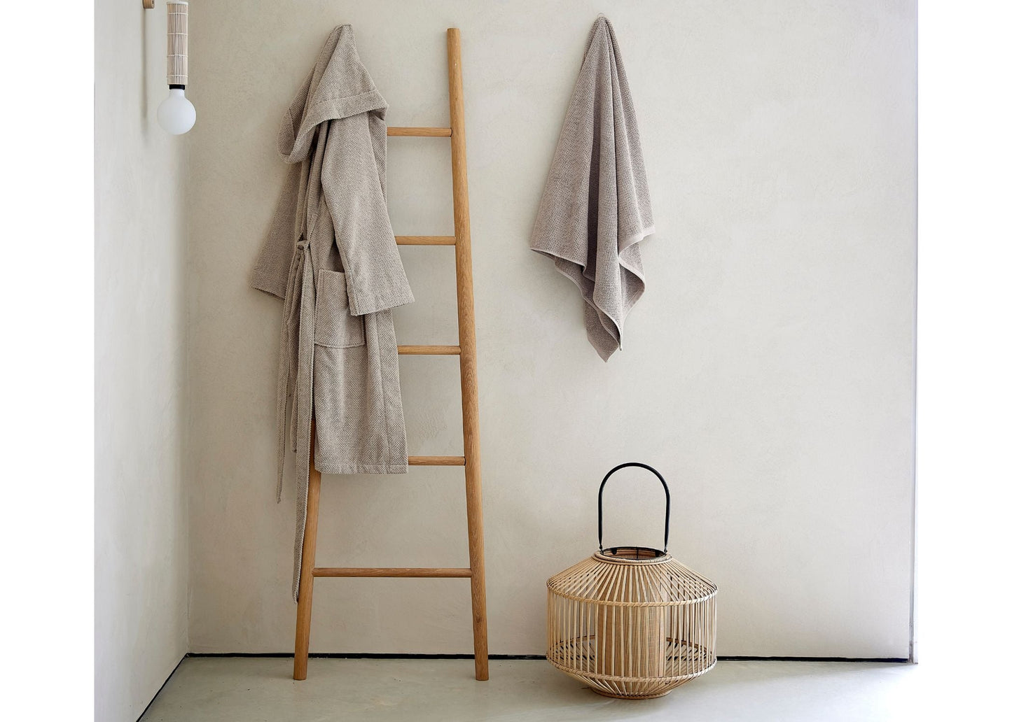 Christy "Brixton" Bath Towels Collection in Pebble