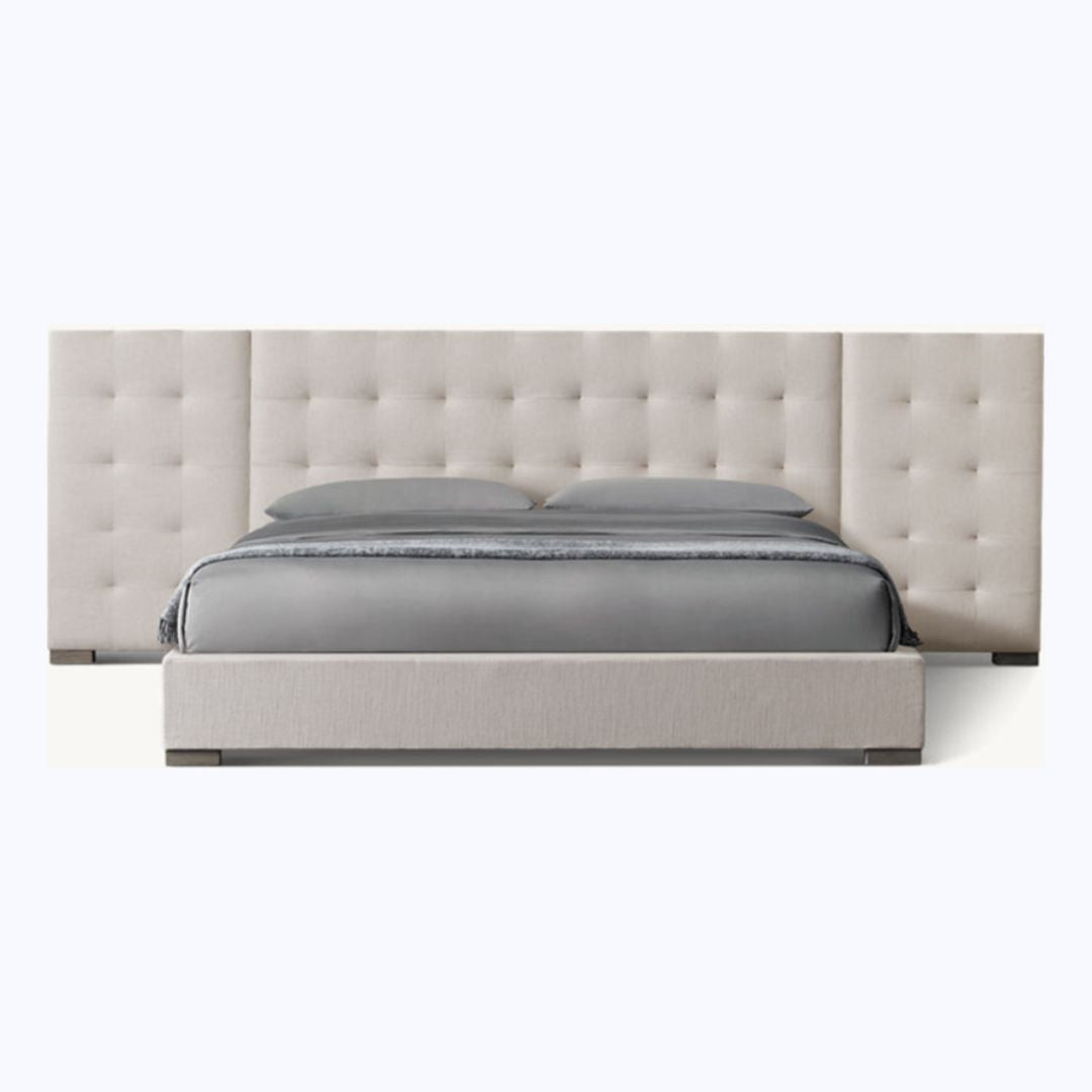 Linen Obsession "Soho" Wide Wall Custom Made Bed