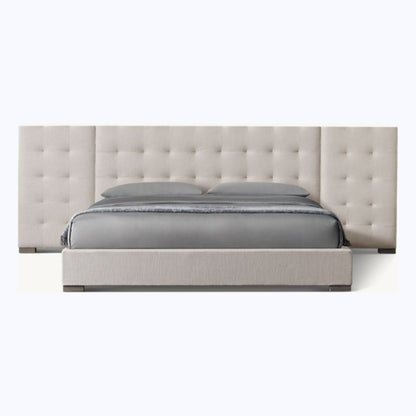 Linen Obsession "Soho" Wide Wall Custom Made Bed