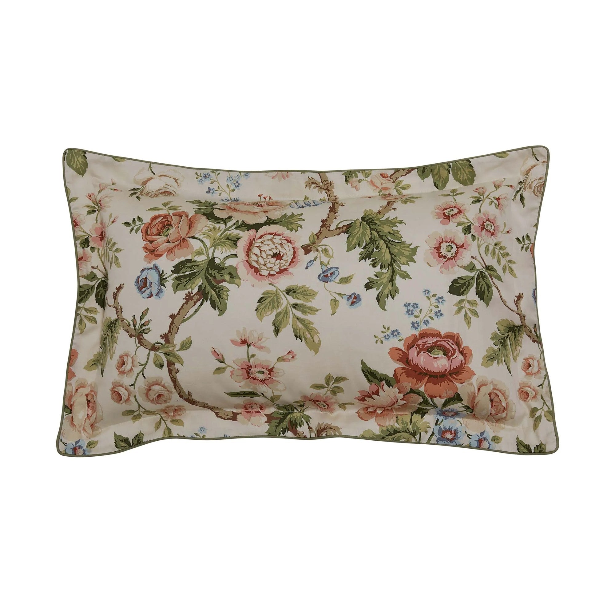 Hykenham Duvet Cover Set in Rose & Sage