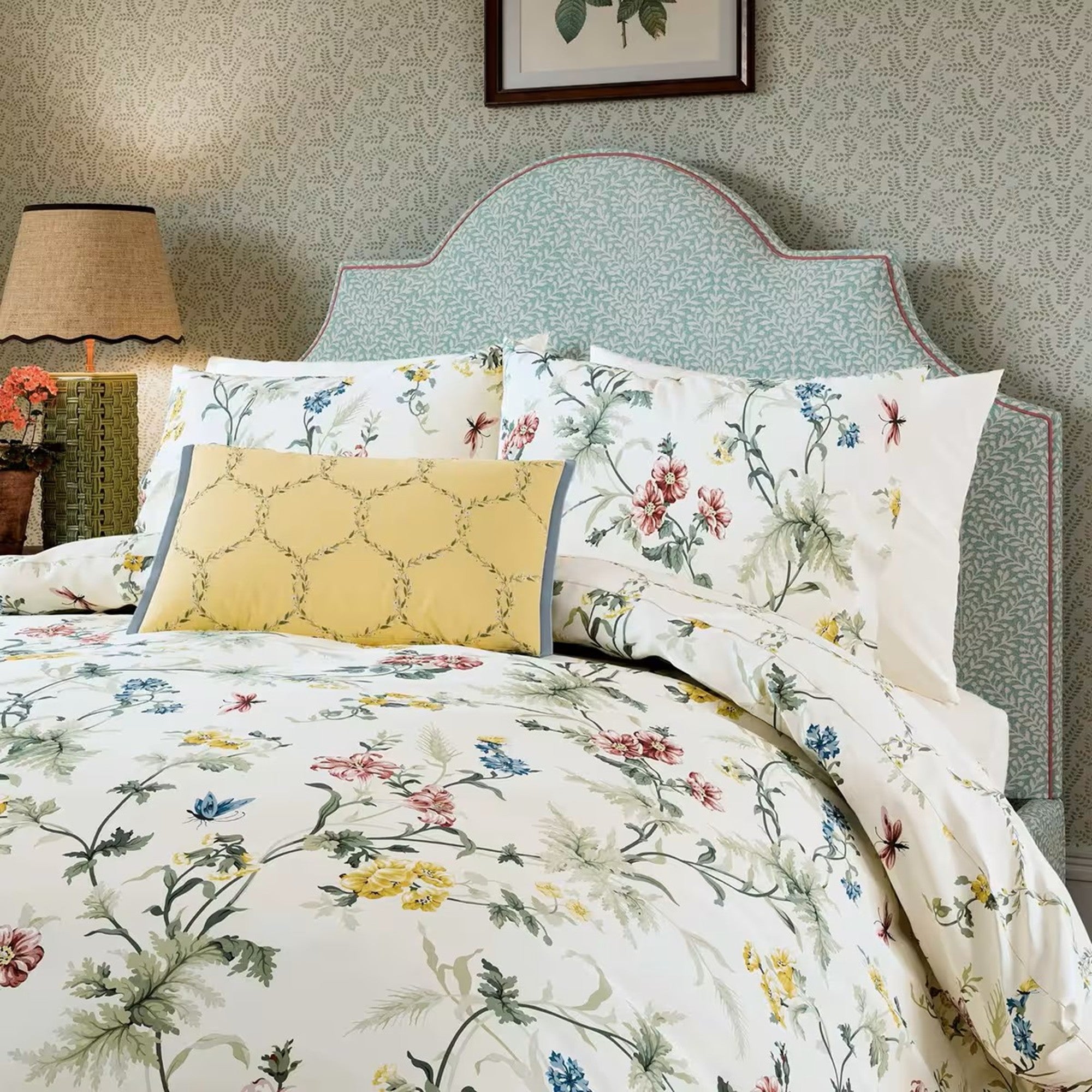 Primrose Hill Duvet Cover in Green