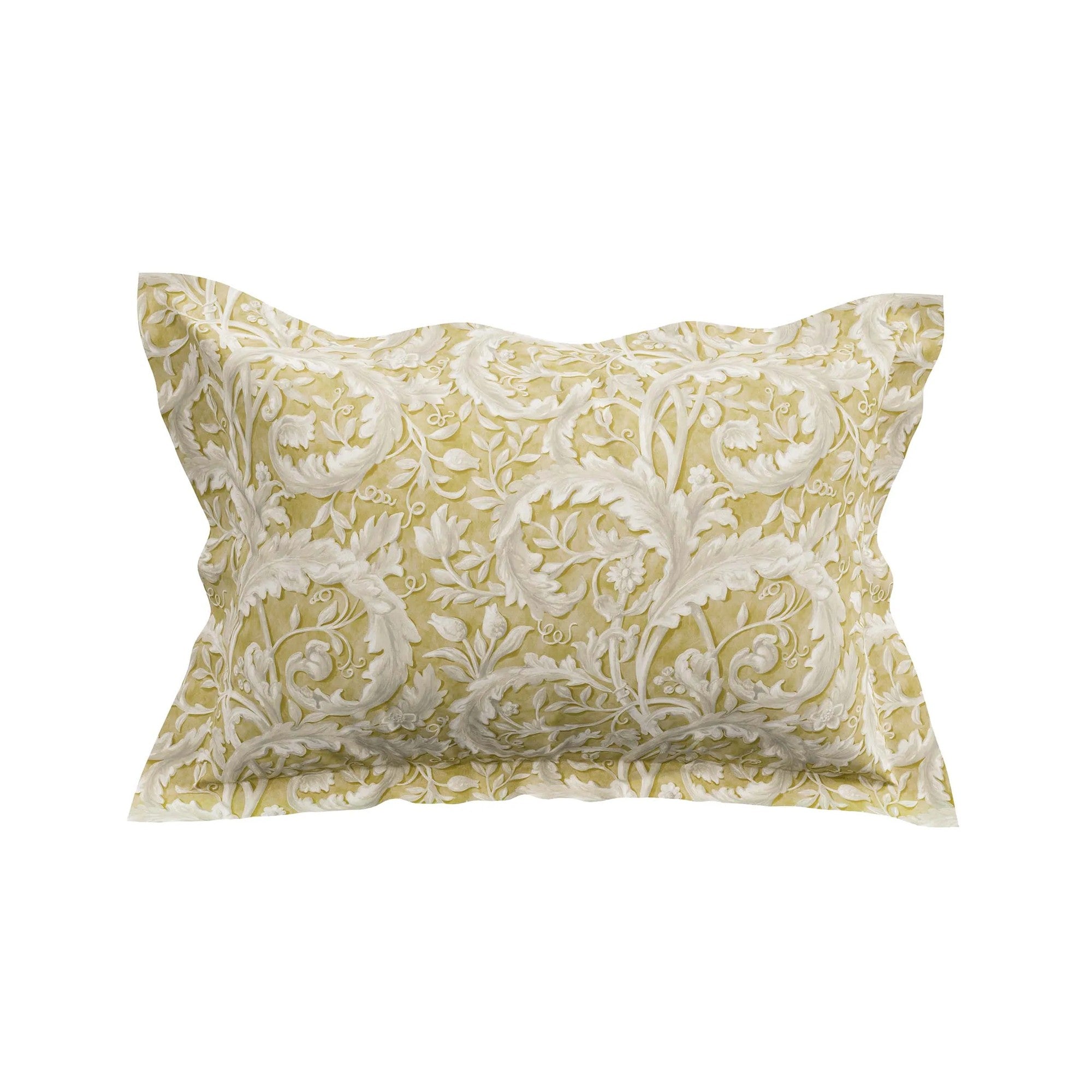 Tila Lime Duvet Cover Set in Gold