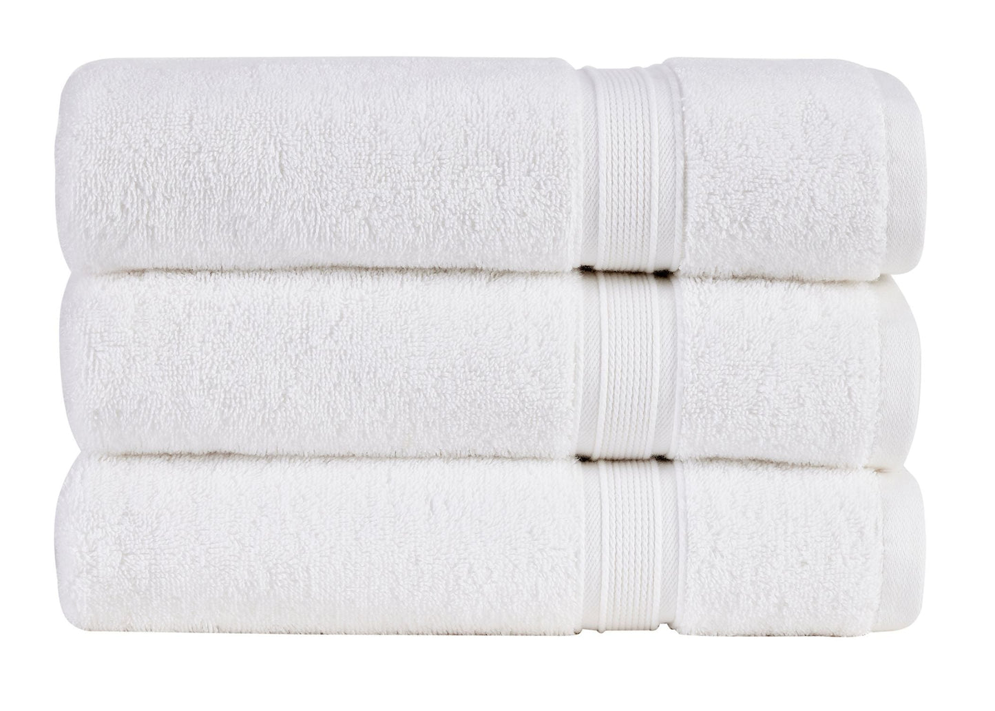 Christy "Serene" Bath Towel Set of 3 in White