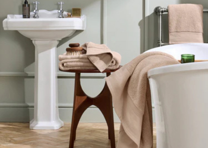 Christy "Signature" Bath Towels Collection in Shell Pink