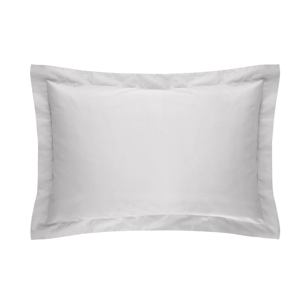 500 TC Cotton Sateen Flat Sheet in Silver