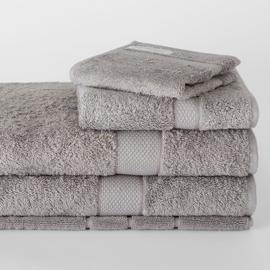 Luxury Egyptian Towel Collection in Cloud Grey